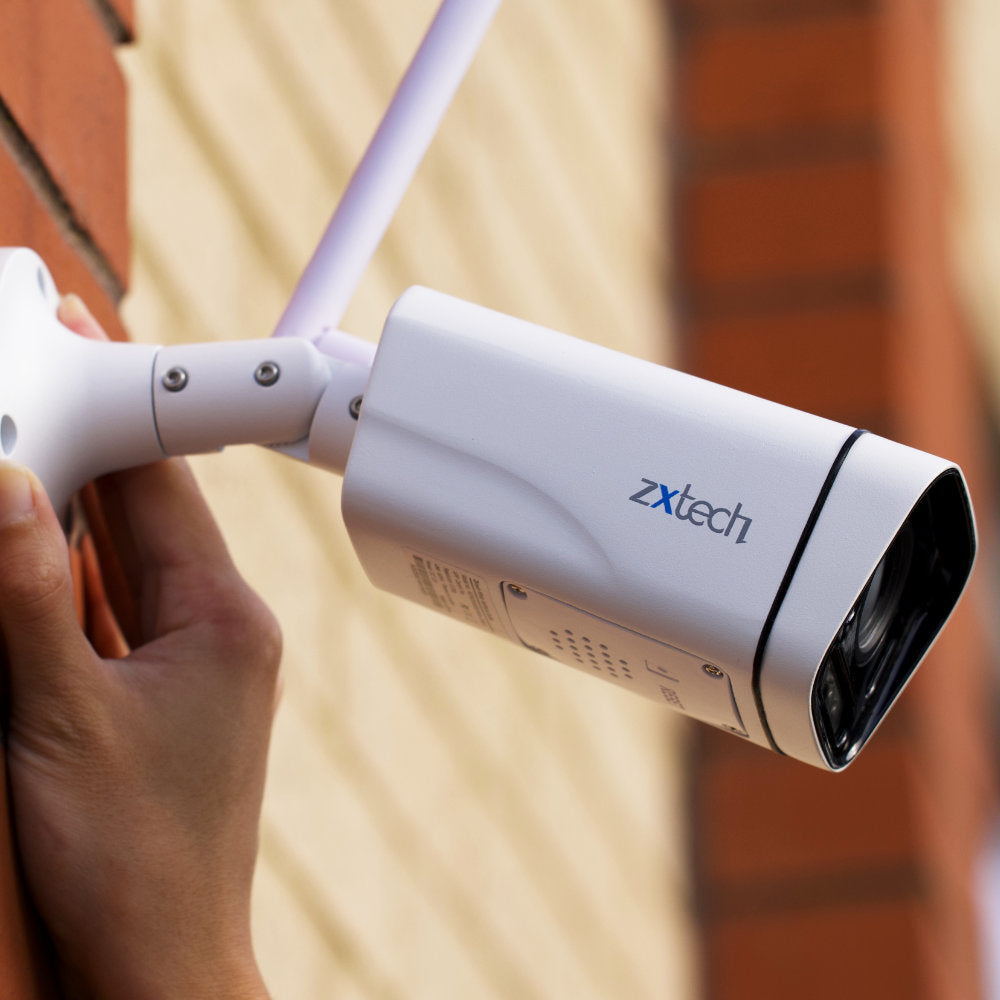 Zxtech 5MP/8MP/4K Wireless CCTV System - 9x WiFi Security Cameras Outdoor 2-Way-Audio Night Vision 9CH Sony Starvis | WF9A9Y