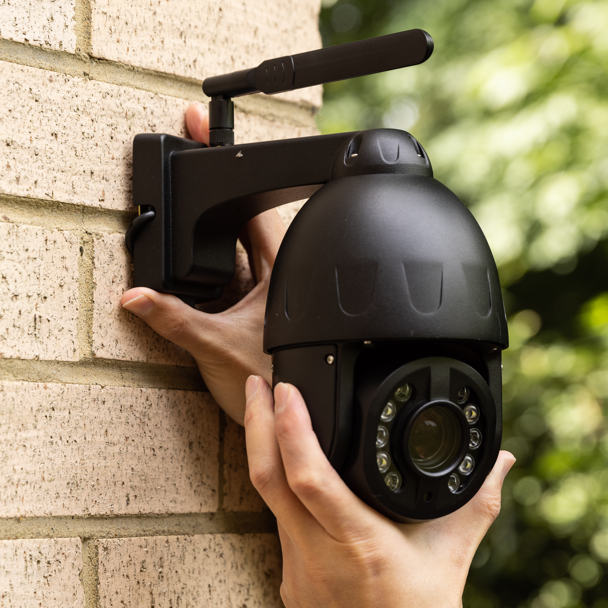 Zxtech 5MP/4K Wireless PTZ CCTV System - 4 x WiFi Security Camera 5X/10X/20X Auto Zoom Colour Night Vision Outdoor 2-Way-Audio 9CH Sony Starvis
