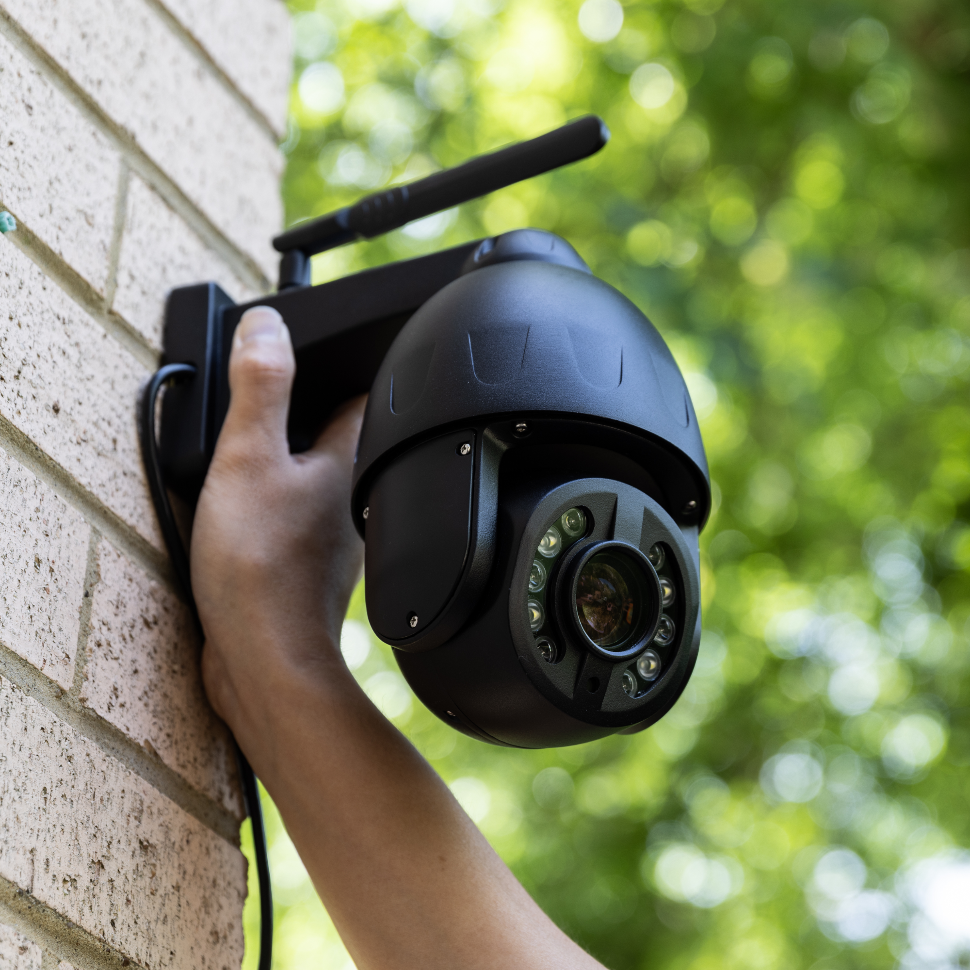 Zxtech 5MP/4K Wireless PTZ CCTV System - 4 x WiFi Security Camera 5X/10X/20X Auto Zoom Colour Night Vision Outdoor 2-Way-Audio 9CH Sony Starvis
