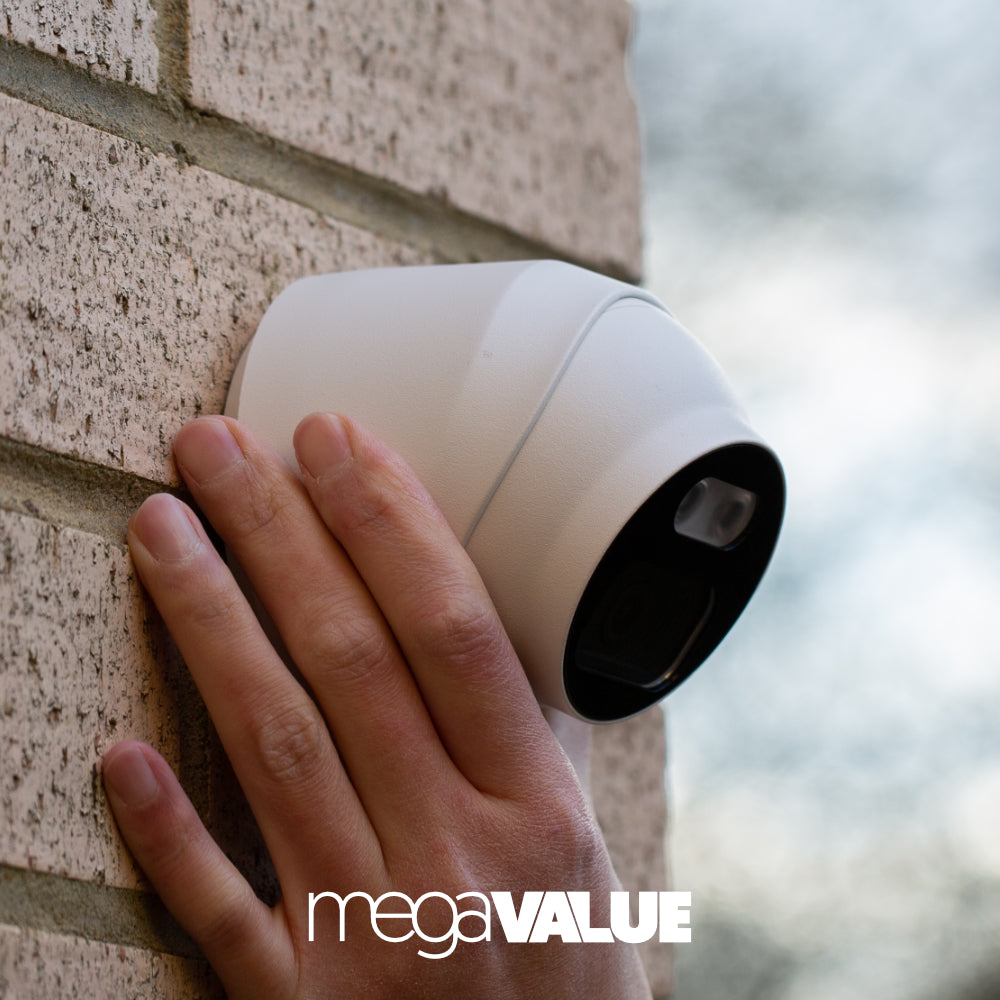 Zxtech 4K 8MP Dome PoE IP CCTV AI Camera | Face Recognition Built-in Microphone