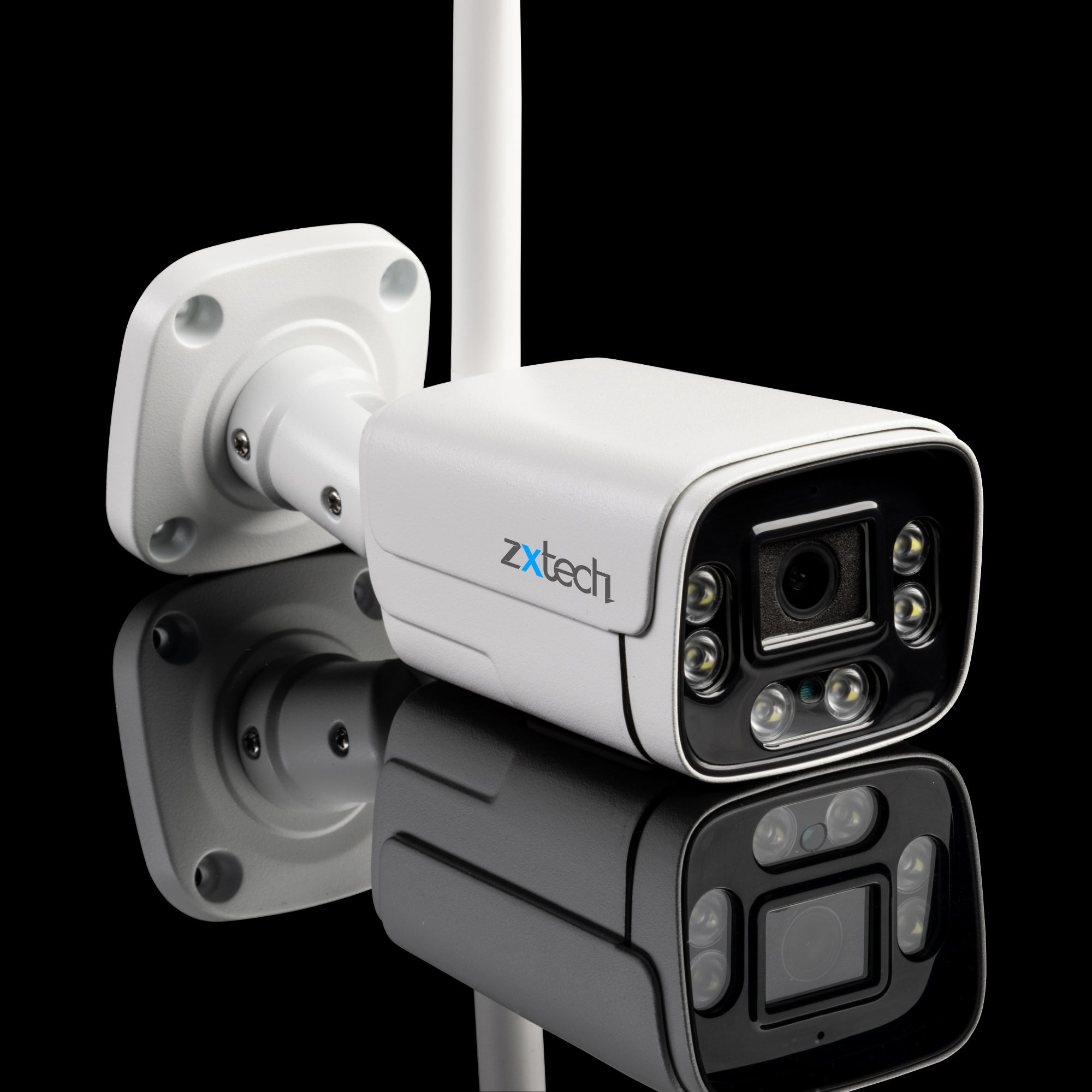 Zxtech 5MP/8MP/4K Wireless CCTV System - 6x WiFi Security Cameras Outdoor 2-Way-Audio Night Vision 9CH Sony Starvis  | WF6A9Y
