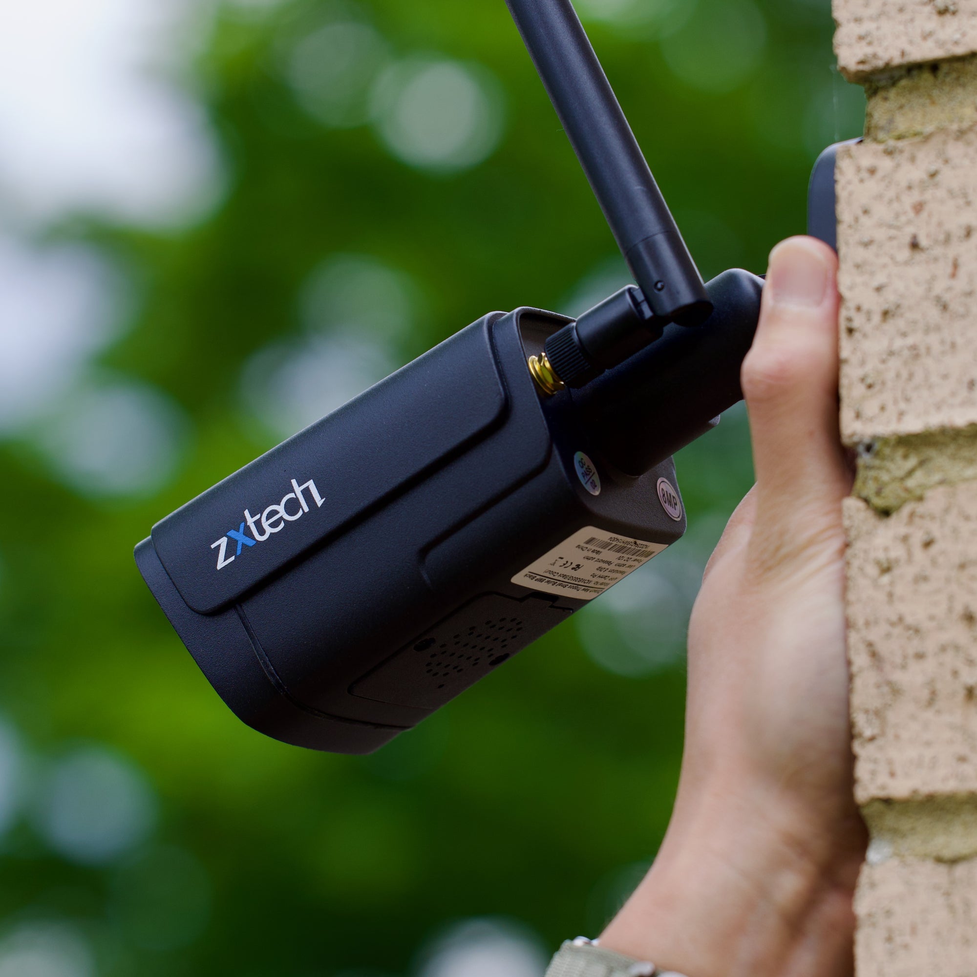 Zxtech 5MP/8MP/4K Wireless CCTV System - 5x WiFi Security Cameras Outdoor 2-Way-Audio Night Vision 9CH Sony Starvis  | WF5D9Y
